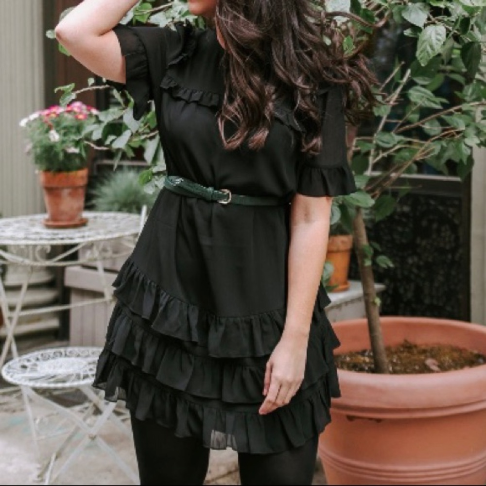 Point Sur J. Crew ruffle dress